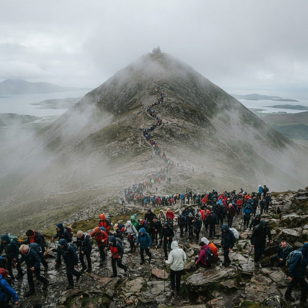 Pilgrims invited to gather on Croagh Patrick for Reek Sunday